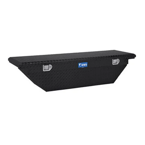 63 Inch Black Angled Low Profile Crossover Toolbox
