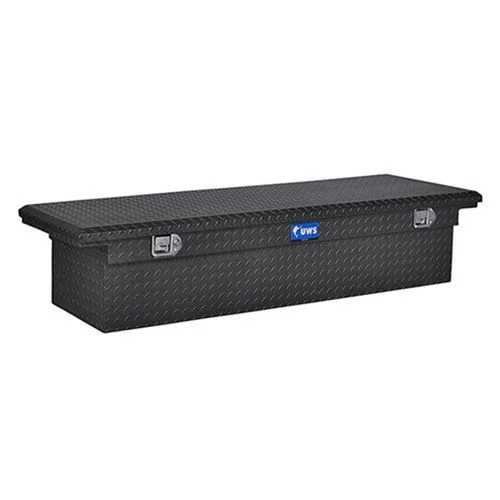 69 Inch Low Profile Crossover Tool Box, Black, D-TBS-69-LP-MB