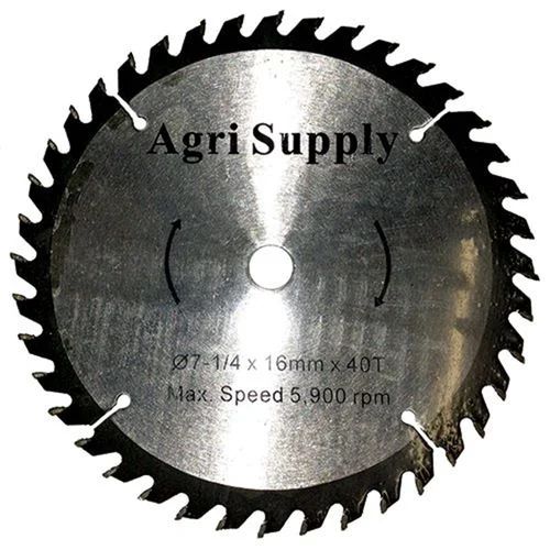 7-1/4" - 40T CIRCULAR SAW BLADE
