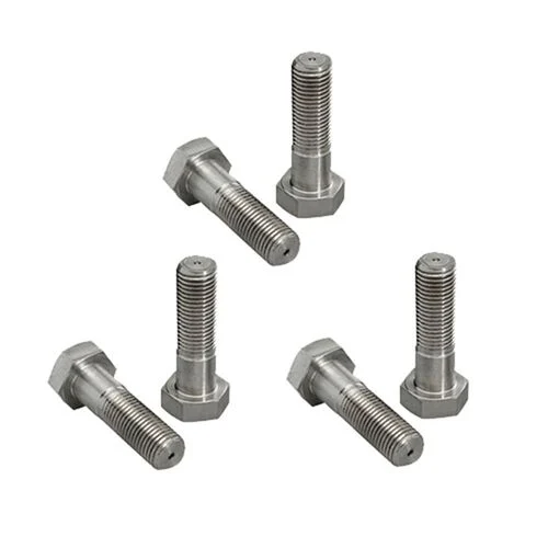 7/16 Inch X 2 1/2 Inch Hex Head Bolt Grade 5 W/Nuts (6 Per Bag)