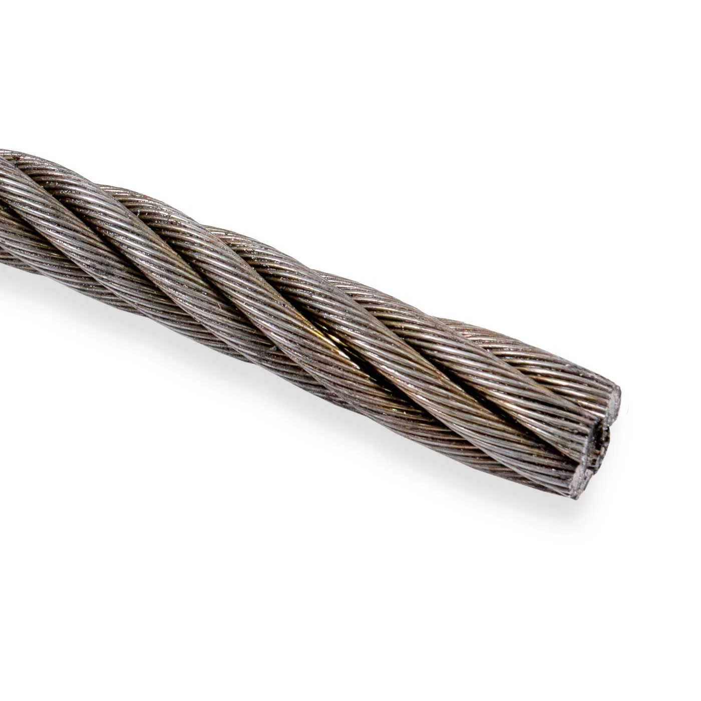 7/8" 6x37 Bright Wire Rope - EIPS IWRC | Linear Foot