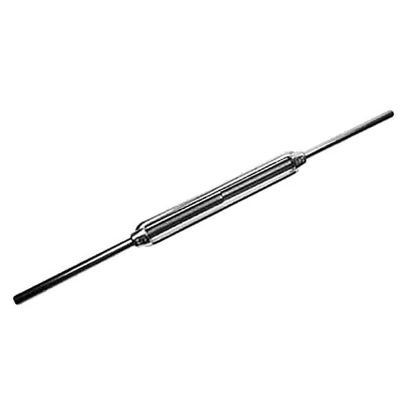 7/8" x 12-3/4" Stub End Stainless Steel Turnbuckle
