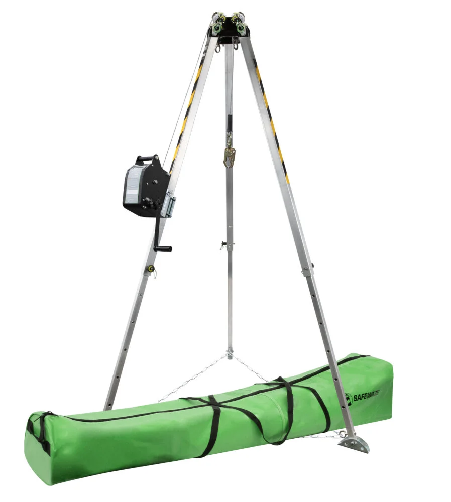 7′ Adjustable Tripod Kit, 65′ Personnel Winch