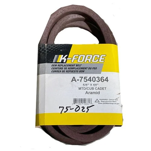 75-025-MTD-LOWER ENGINE PULLEY/DECK BELT