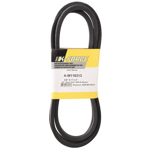 75-295, Mower Belt to fit John Deere, 5/8 In. x 110-3/4 In.