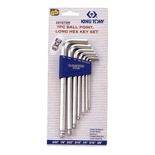 7PC. METRIC LONG ARM BALL PT HEX KEY SET