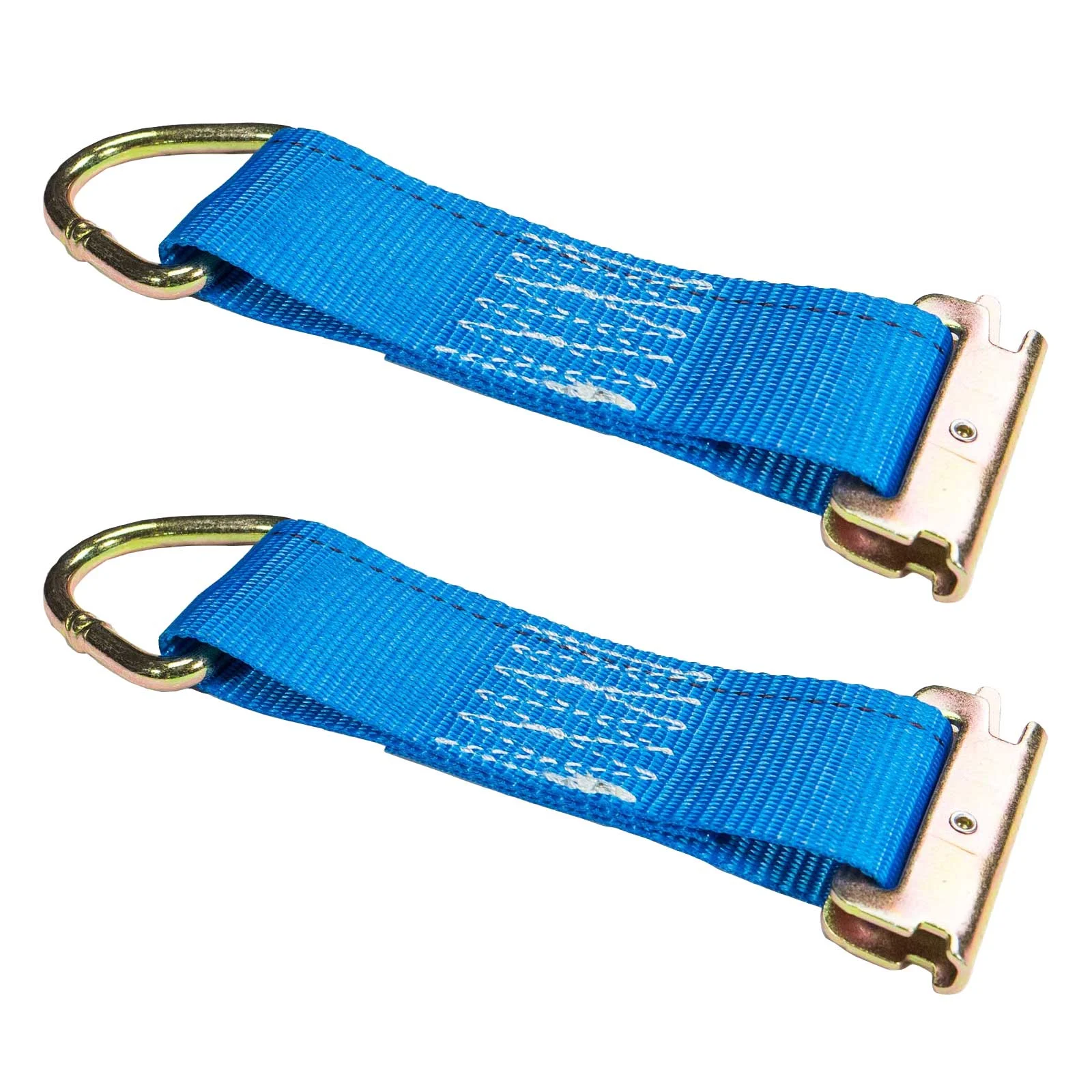8-1/2" E-Track Rope Tie Off - Blue | 4,400 lbs. BS | 2-Pack
