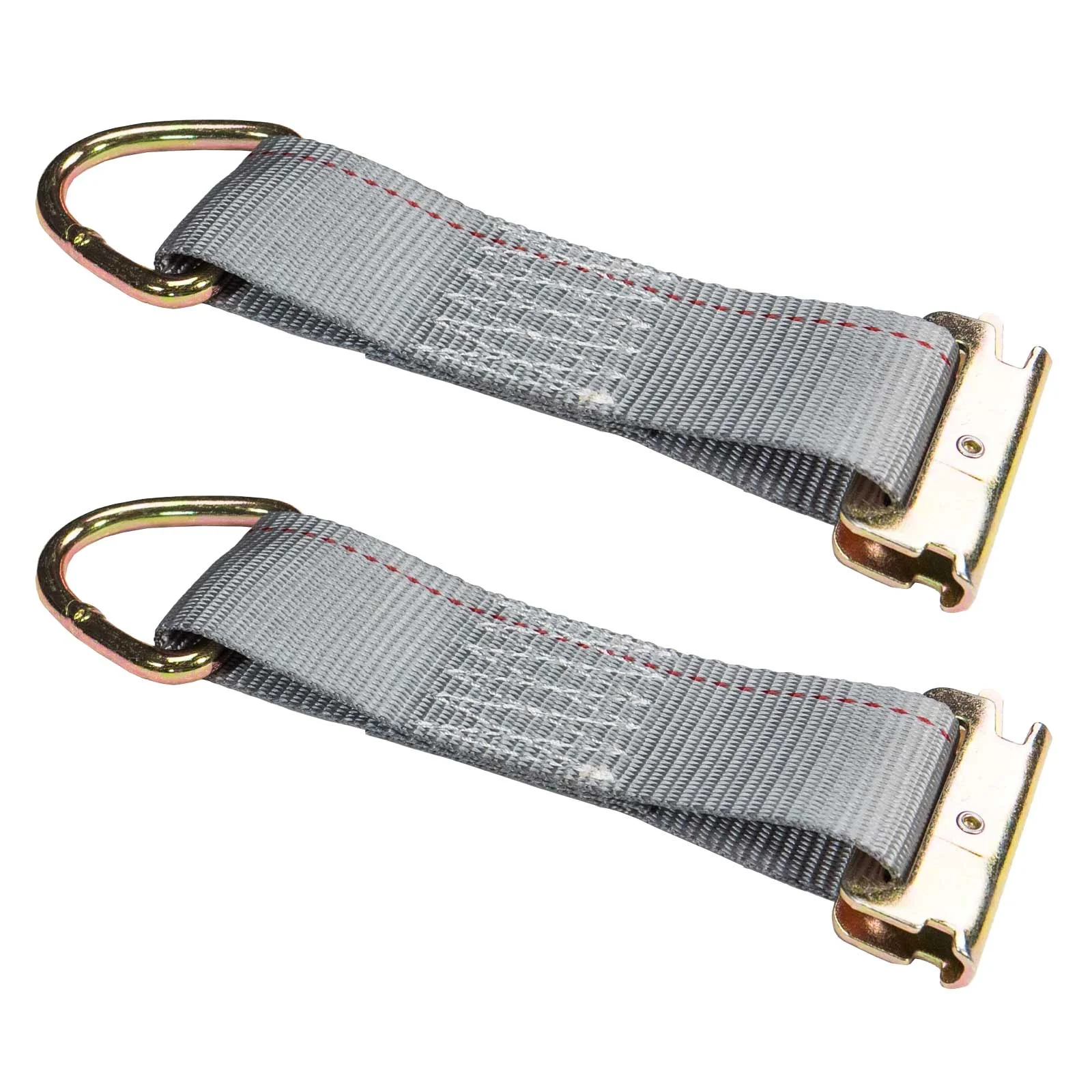8-1/2" E-Track Rope Tie Off - Gray | 4,400 lbs. BS | 2-Pack