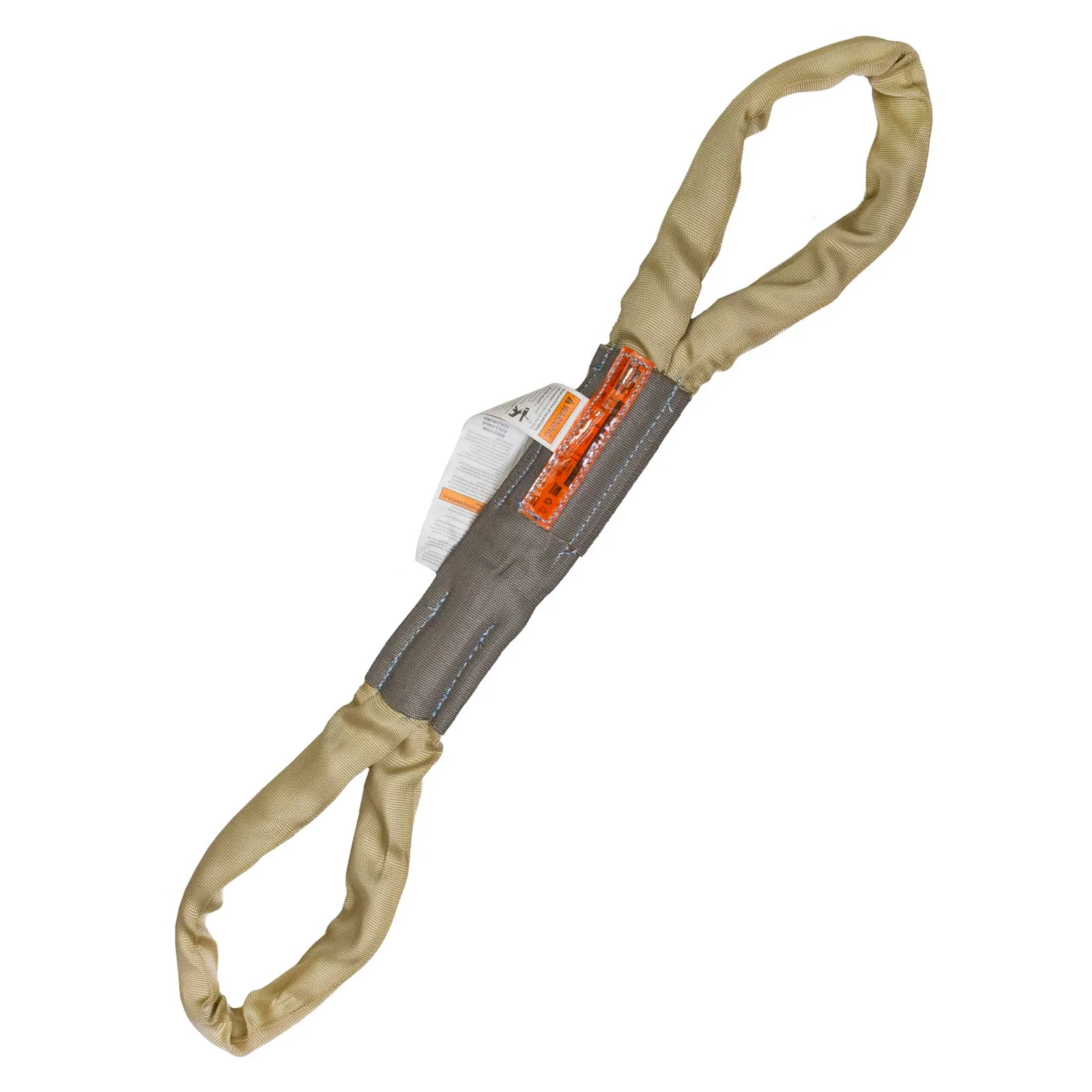 8' Eye & Eye Round Sling - Polyester | 10,600 lbs. Capacity