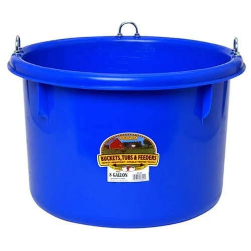 8 Gallon Plastic Round Feeder
