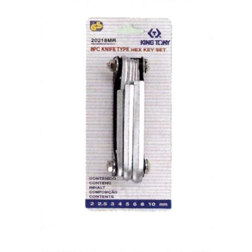 8 PC. METRIC SHORT ARM HEX KEY SET