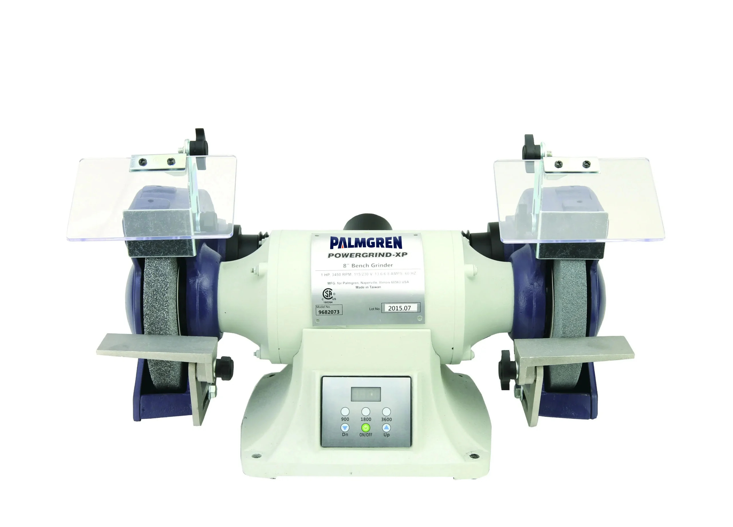 8" Variable Speed 1HP 115/240V Bench Grinder