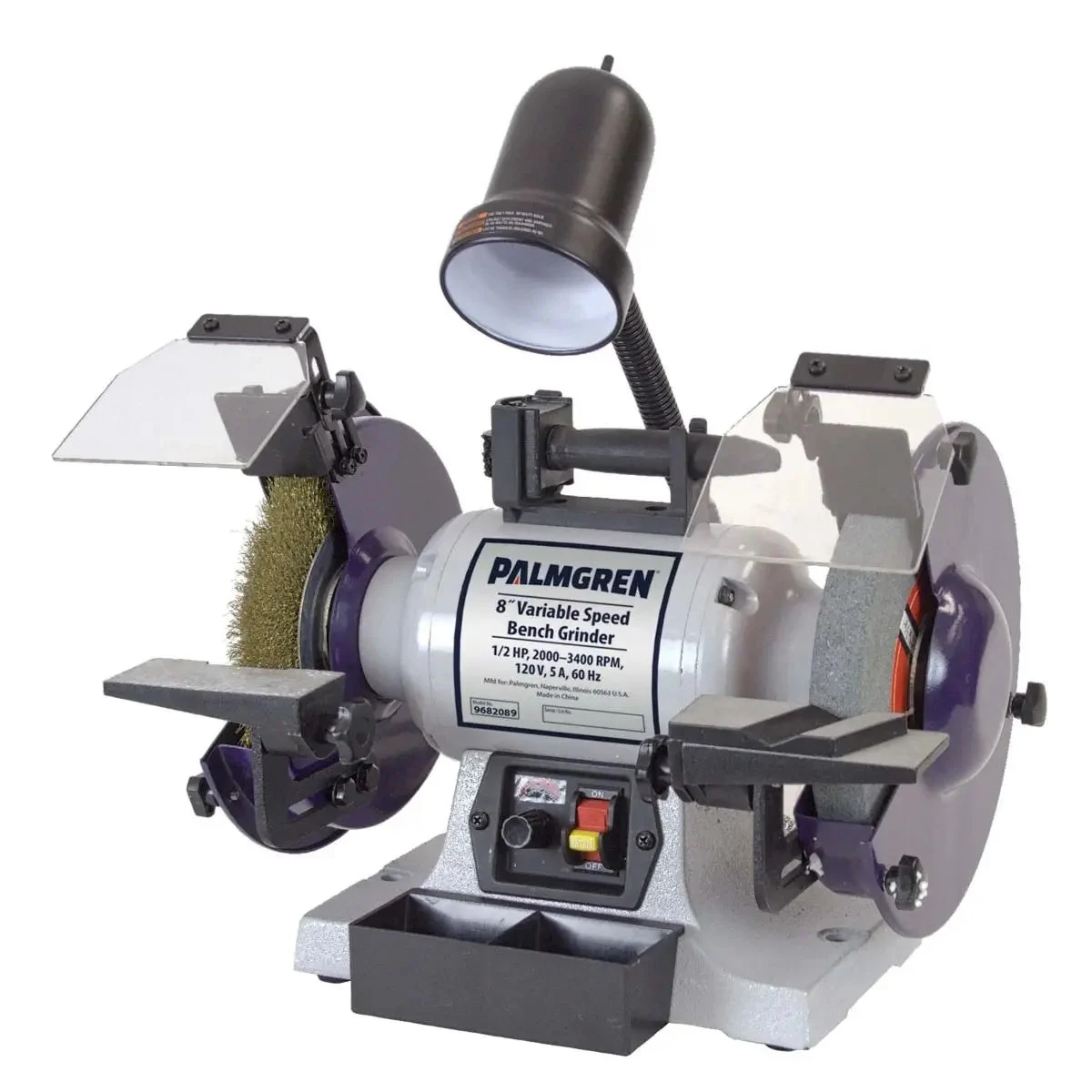 8" Variable Speed Economy Bench Grinder