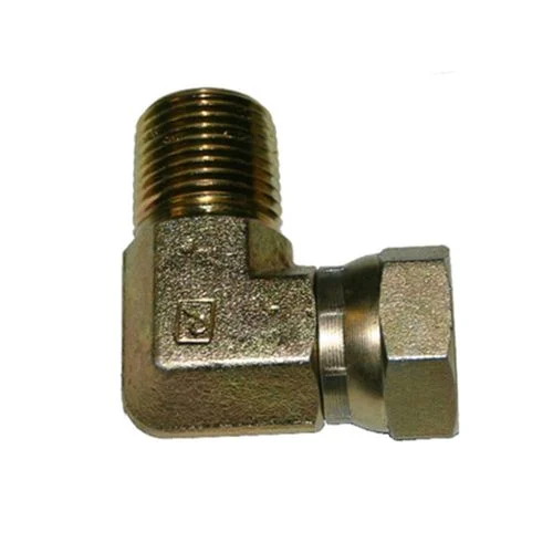 90 Degree, Swivel Hydraulic Fitting, NPT, 1/2"