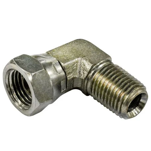 90° HydraulicAdapter 1/4" Male x 1/4" Female