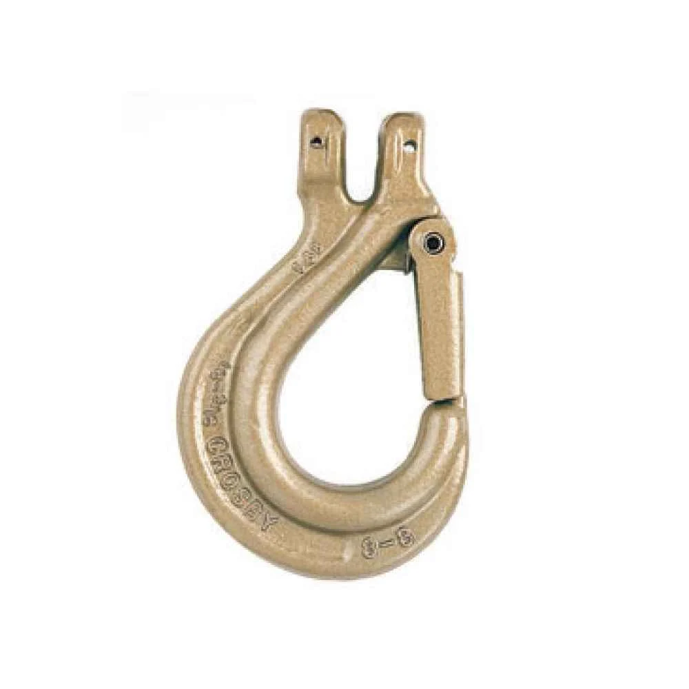 CrosbyS-314A 1/2" Grade 80 Clevis Sling Hook w/Latch - 1225161