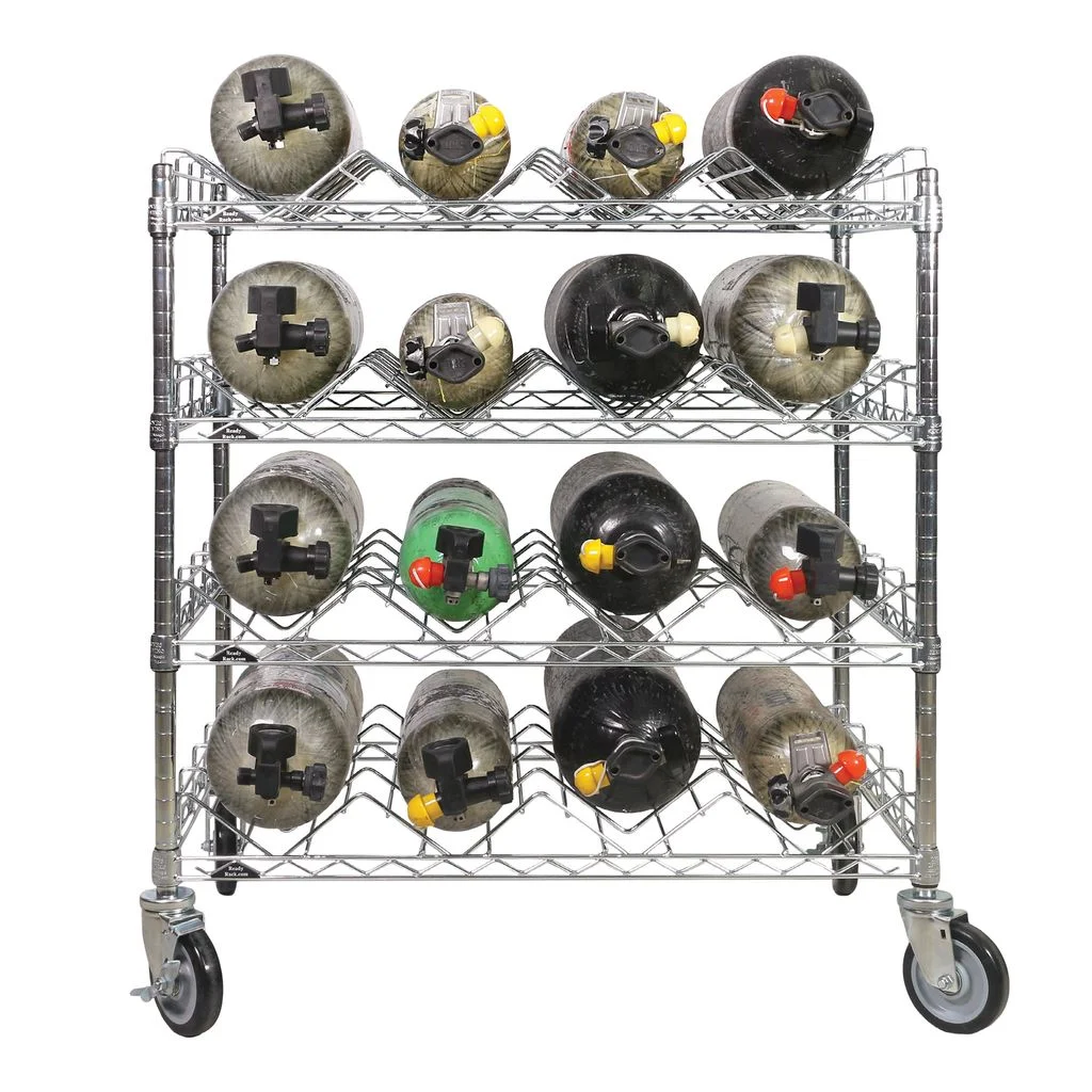 SCBA Mobile Bottle Carts