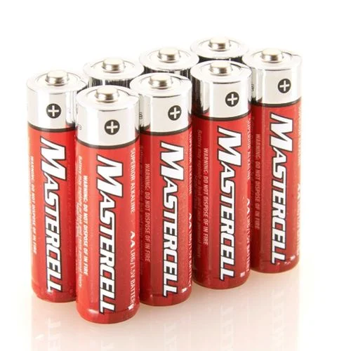 AA Alkaline Battery Pack, 8 Pack