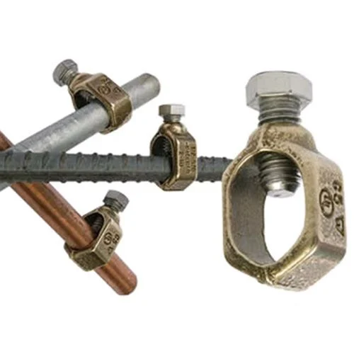 Acorn Ground Rod ClampFor 1/2" & 5/8" Rods