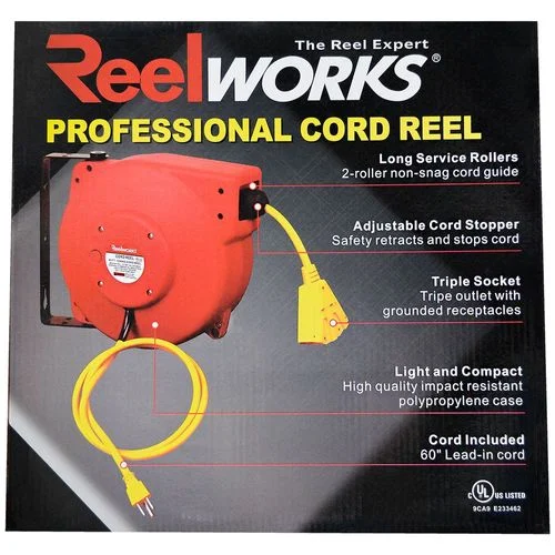 Adjustable Cord Reel, 40 Ft.