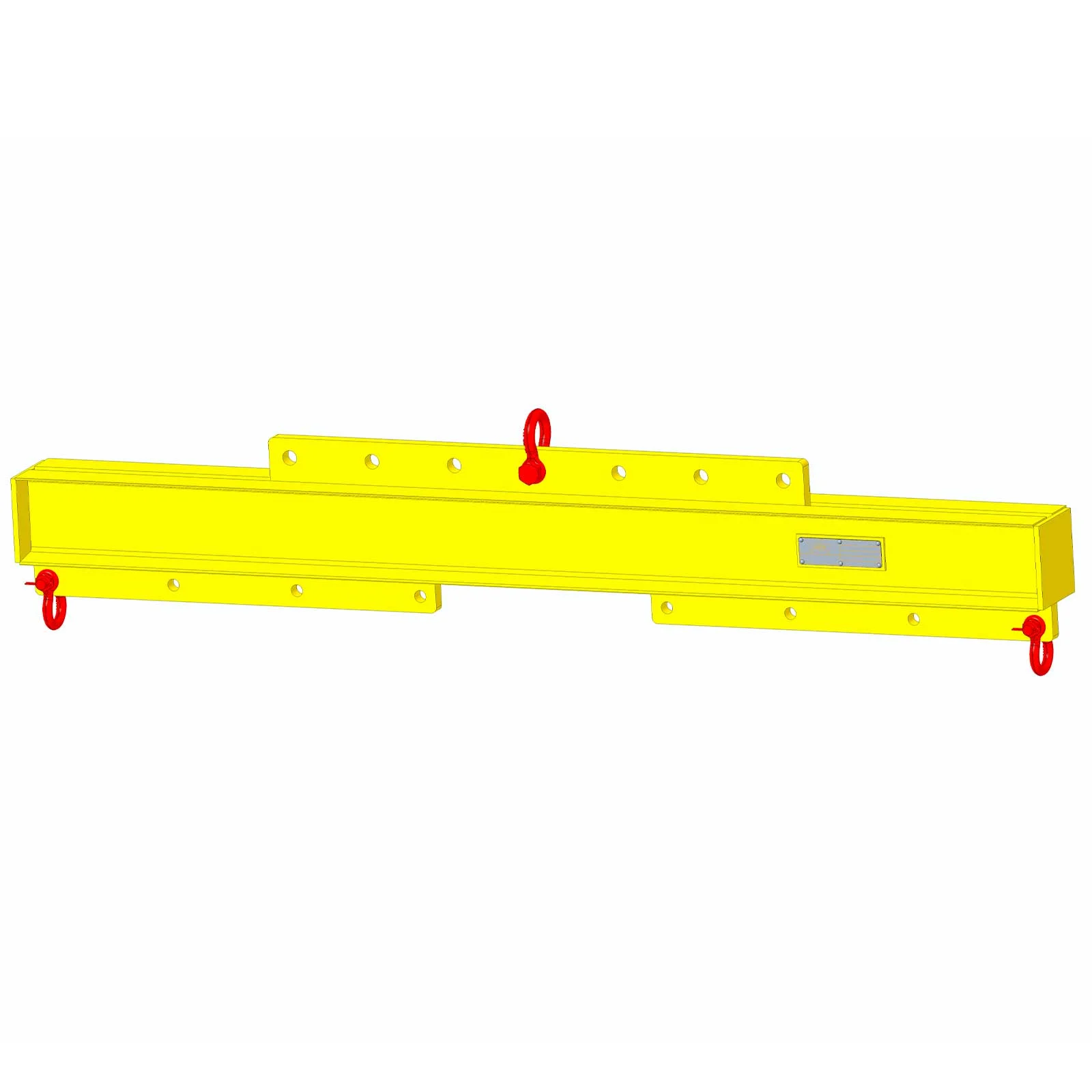 Adjustable Length Economy Lifting Beam -500 lb Capacity - 4' Max Spread