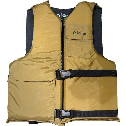 ADULT UNIVERSAL SIZED FISHING VEST-TAN