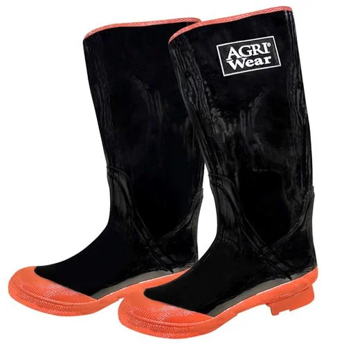 Agri Wear Size 7 Knee Boot With Red Sole