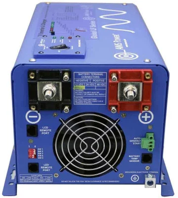 AIMS Power 4000 Watt 12V Pure Sine Inverter Charger (PICOGLF40W12V120V)