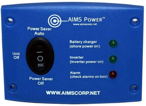 AIMS Power LED Wall Control Panel for RV Power Inverter (REMOTELFLED)