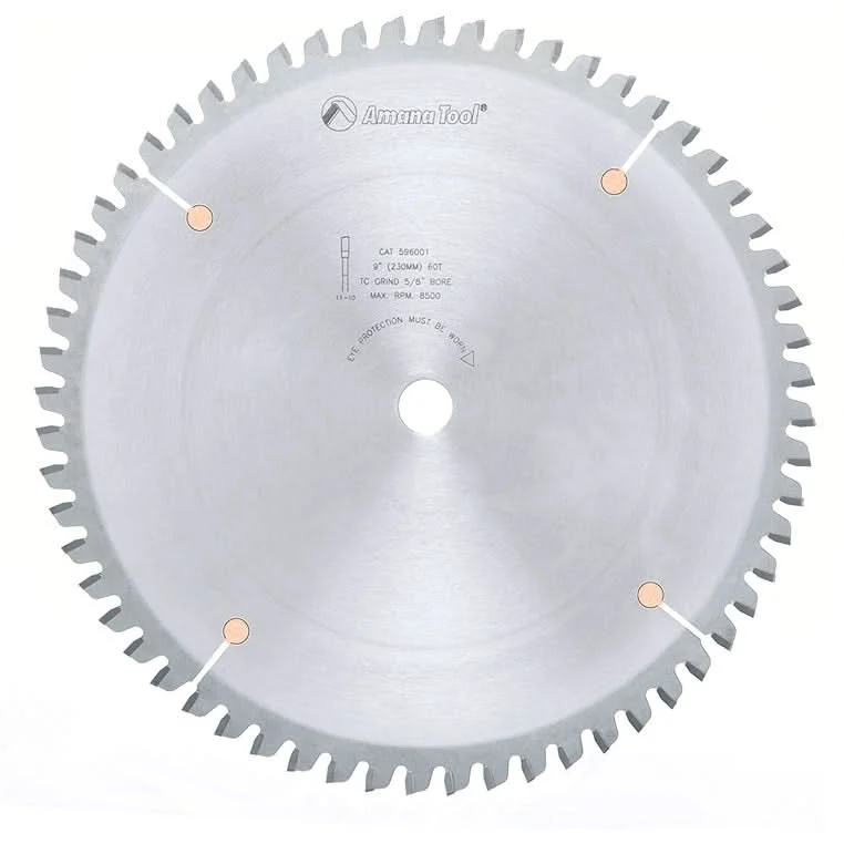 Amana MD210-725 Aluminum / Plastic Blade for Festool TS 75