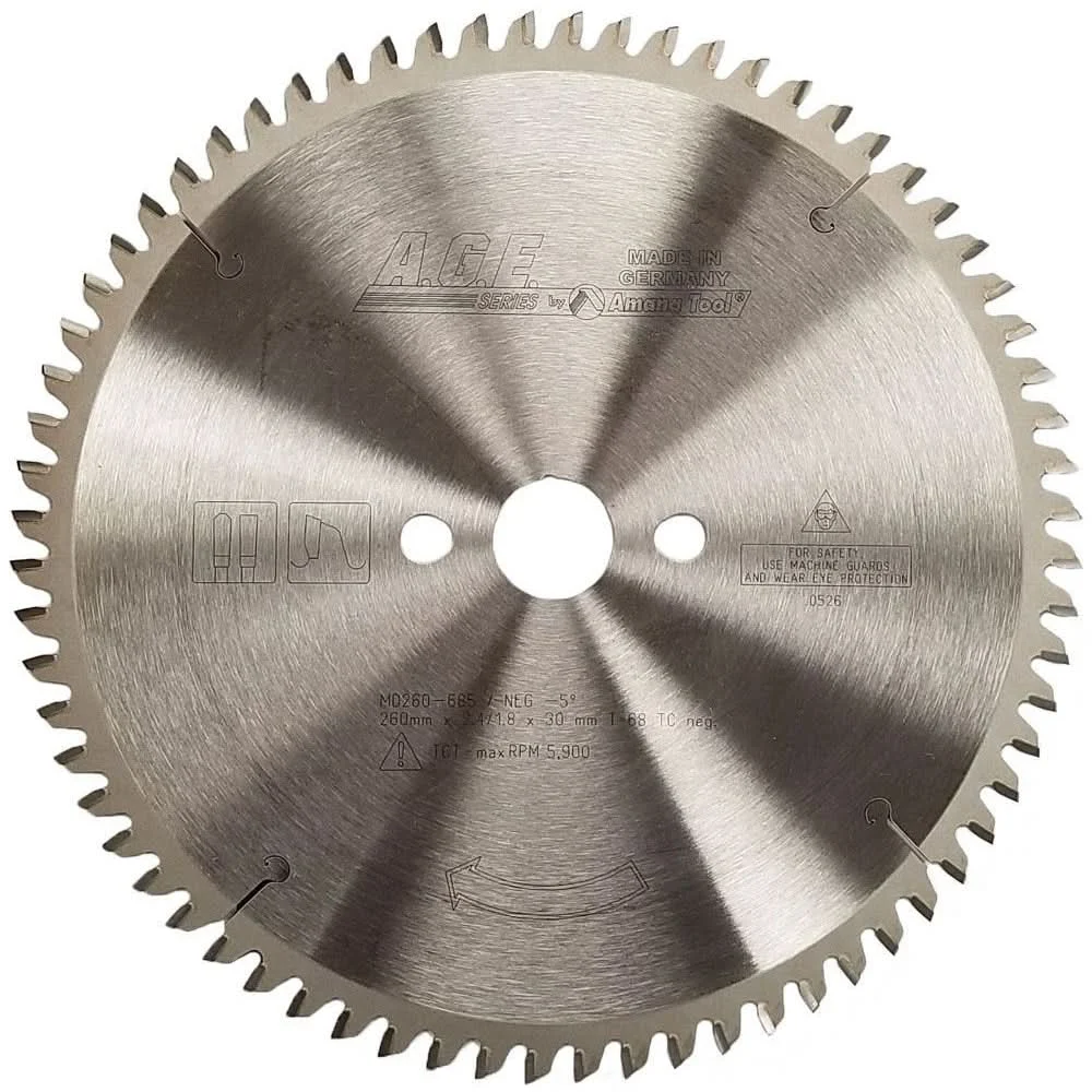 Amana MD260-685 Aluminum / Plastic Blade for Festool Kapex