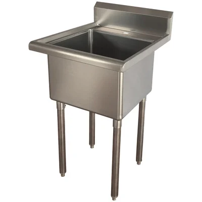 AmeriHome SSUSK1816 Stainless Steel Utility Sink