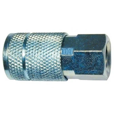 Amflo 1/4" T Design x 1/4" FNPT Steel Coupler (C2)