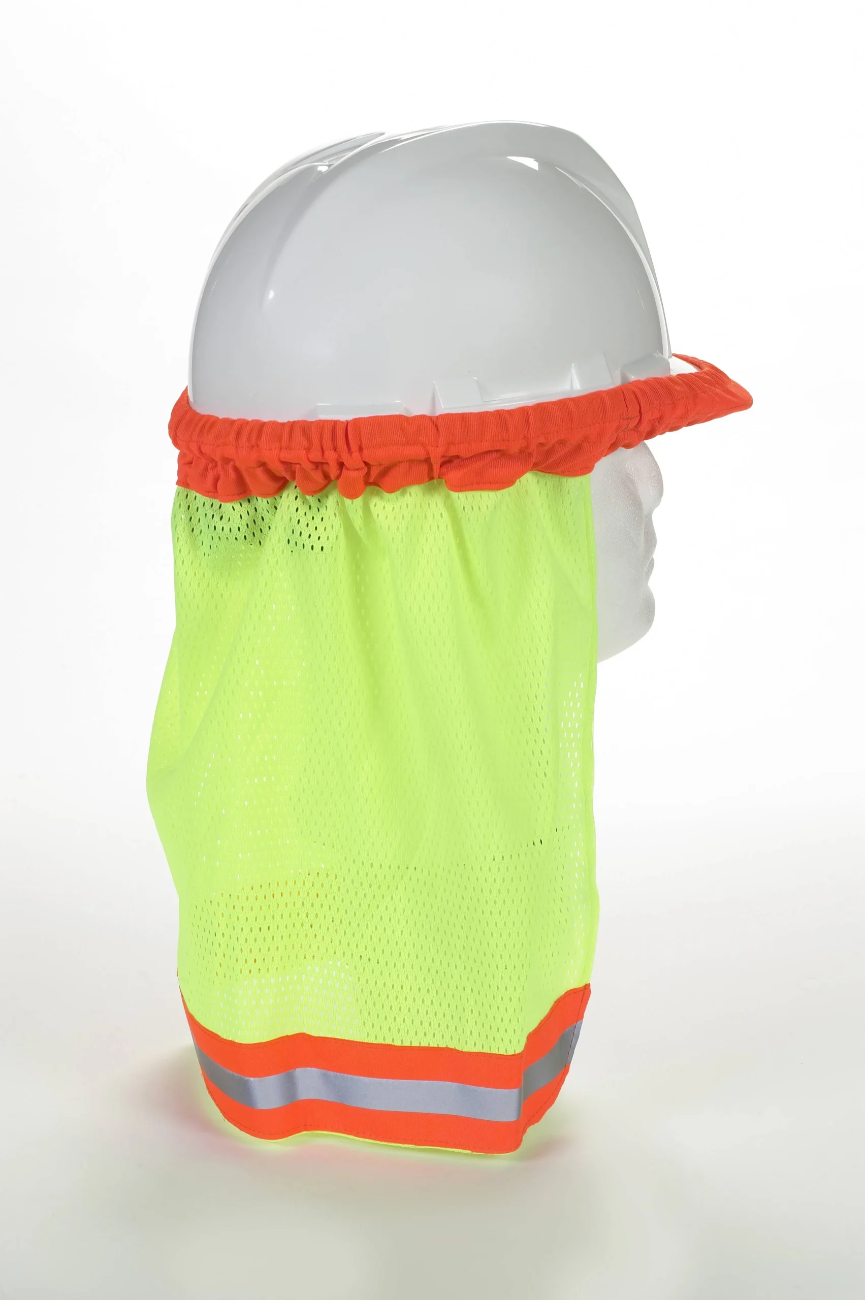 ANSI Mesh Hard Hat Neck Shade w/ Reflective (12 Count)