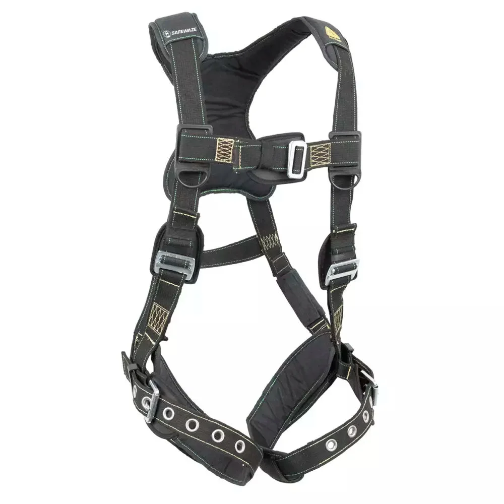 Arc Flash Full Body Harness: 1D, MB Chest, TB Legs