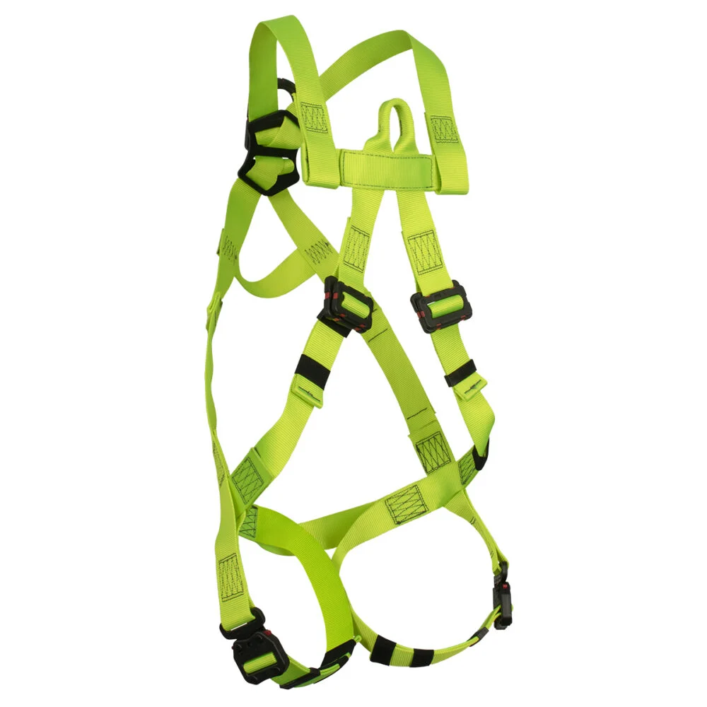 Arc Flash Full Body Harness: DE 1D, Soft Sternal Loop, DE MB Torso, DE QC Legs