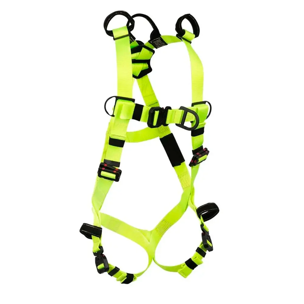 Arc Flash Full Body Retrieval Harness: SL 3D, SL Shoulder D’s, DE QC Chest, DE FD, DE QC Legs
