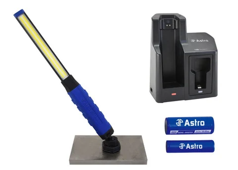 Astro Pneumatic 800 Lumen Rechargeable Slim Light with Quick-Swap System (80SL)