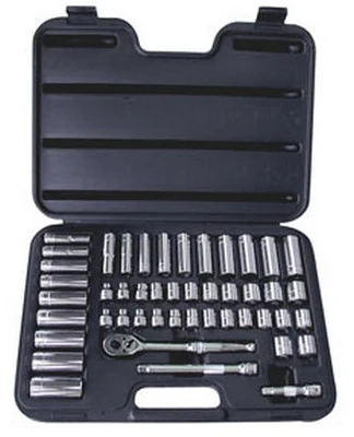 ATD Tools 1247 3/8" Drive 12-Point Socket Set, 47 Pc