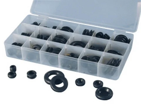 ATD Tools 125-Piece Rubber Grommet Assortment and Plastic Storage Case (ATD-362)
