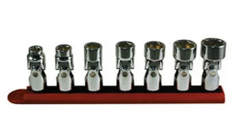 ATD Tools 1257 3/8 Dr. SAE 6-pt Flex Socket Set, 7pc.