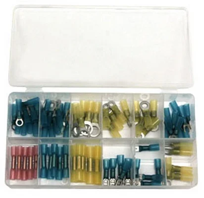 ATD Tools 383 Heat Shrinkable Terminal Assortment, 75 pc.