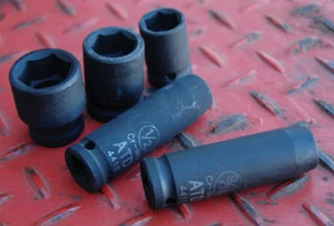ATD Tools 4422 1/2" Drive 6-Point Deep Fractional Impact Socket - 11/16"