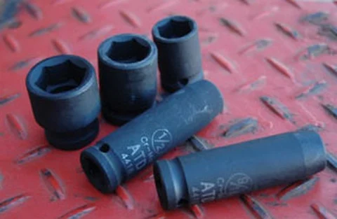 ATD Tools 4428 1/2" Drive 6-Point Deep Fractional Impact Socket - 7/8"