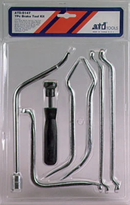 ATD Tools 5147 Drum Brake Tool Set, 7 pc.