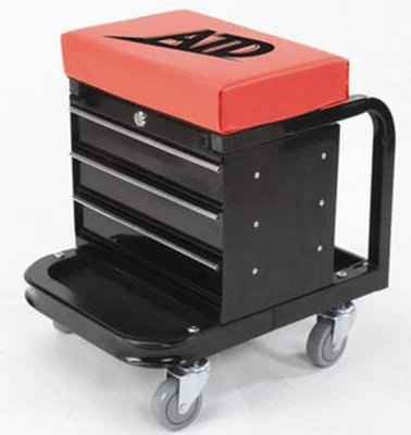 ATD Tools 81047 Heavy Duty Toolbox Creeper Seat, 450lb Capacity