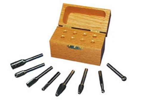 ATD Tools 8160 1/4 Carbide Burr Set, 8 pc.