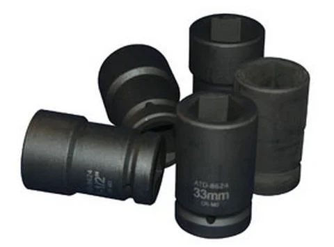 ATD Tools 8624 1 Drive Budd Wheel Socket Set, 5 pc
