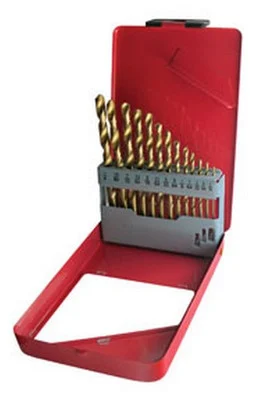 ATD Tools 9213 Titanium Coated Premium Drill Bit Set, 13-Piece