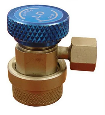 ATD Tools A/C Low Side Quick Coupler for R134a 14mm-F x 13mm Blue (ATD-3652)